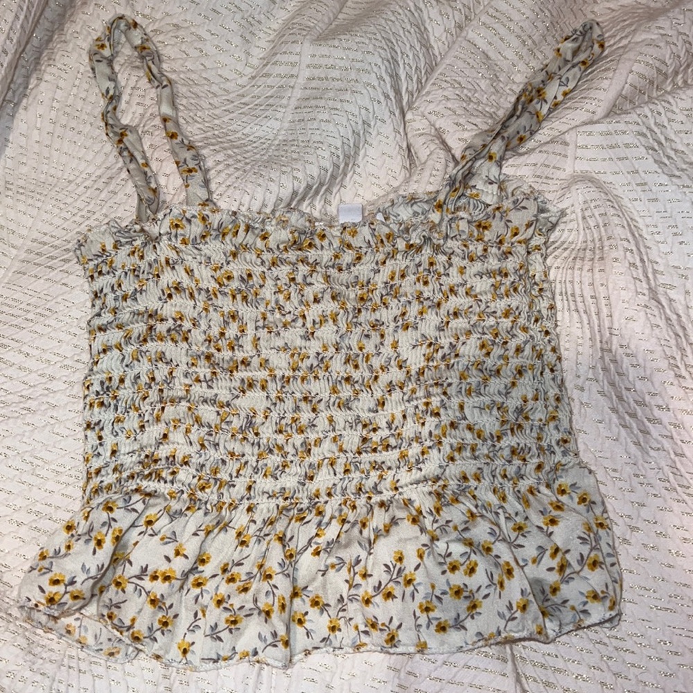 Women’s One Size Fits Most Tank Top with Flowers for Sale